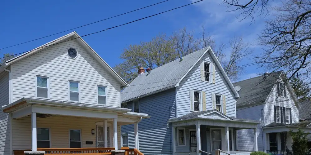 Aluminum siding installed on a Collingwood home