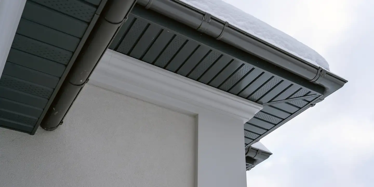 Eavestroughing project completed by Gorilla Gutters in Collingwood, ON